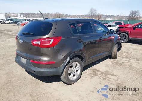 2013 Kia Sportage Lx from USA, damaged, VIN KNDPB3A26D7365824
